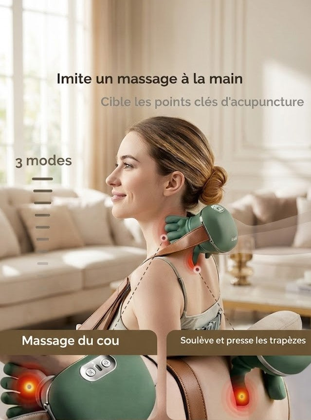 Technologie thermothérapie chaleur infrarouge pour circulation sanguine et récupération musculaire.cote
